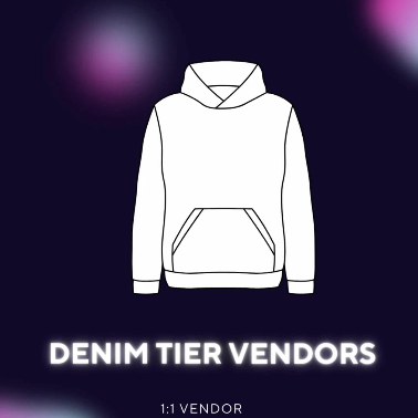 DENIM TIER VENDORS